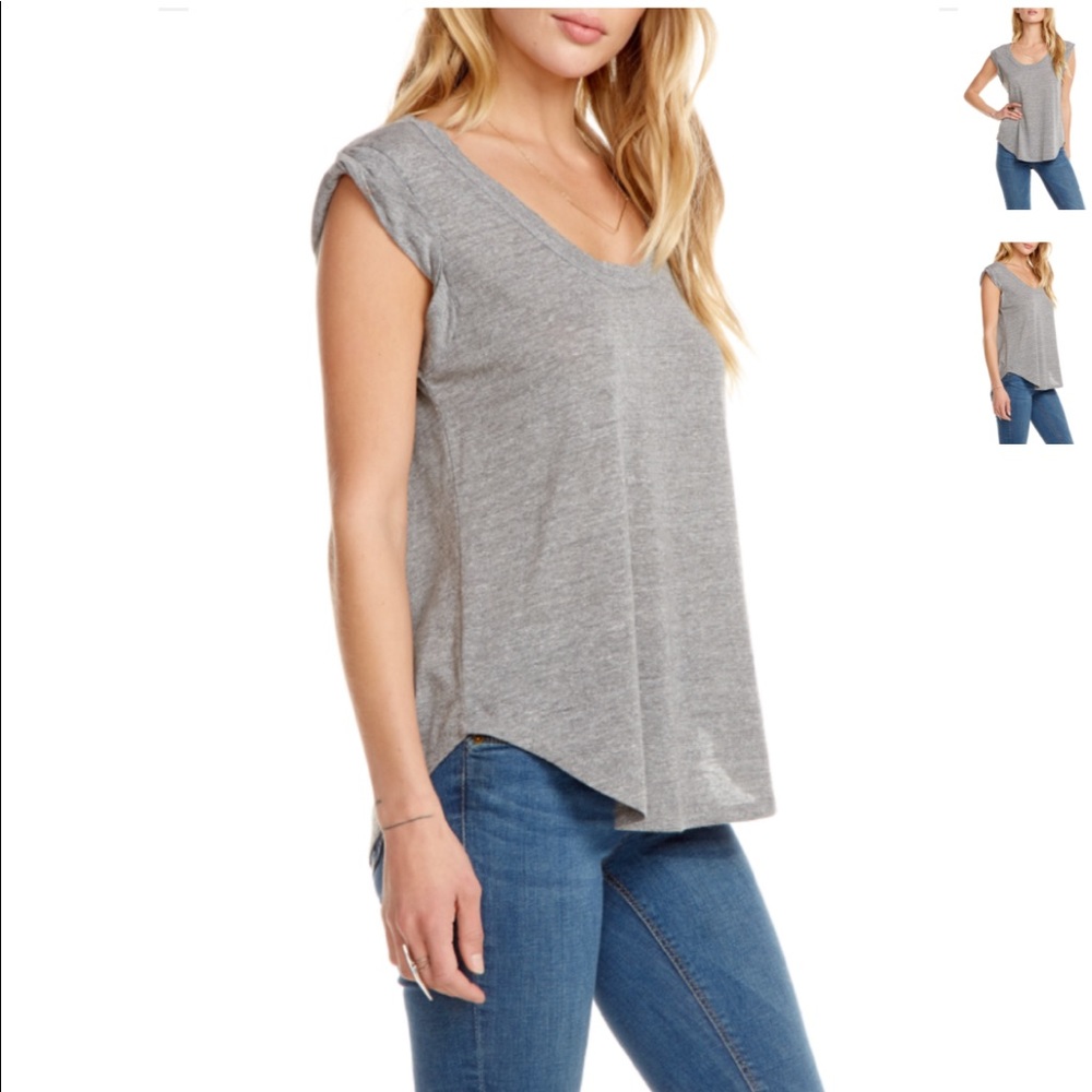 Chaser rolled sleeve tee